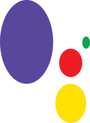 Playful bright colour circles design, geometric shapes minimal circle pattern, abstract art circle and sphere design , modern coloured circles...




