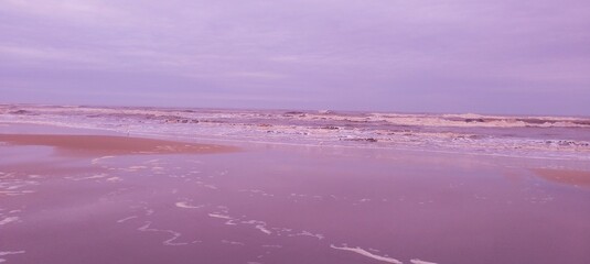 beach photography on a cloudy day