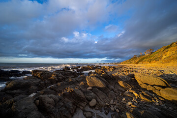 The Adelaide algal bloom at dusk