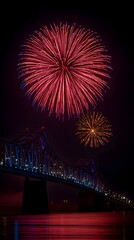 street decorated with strings of colorful flags and lanterns creating joyful festive atmosphere