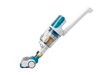 Isolated stick vacuum cleaner for domestic use, cordless and lightweight, appliance for housework © Johanna