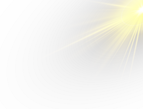 Yellow glowing beam PNG shines brightly with sparkling elegance. Radiant rays add depth and visual interest. Perfect for abstract art, digital projects, or festive compositions.