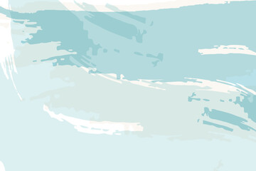  A cloud-like formation of powder blue ink, soft and billowing against a clean white background. Vecter abstract background