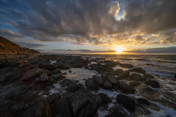 The Adelaide algal bloom at dusk