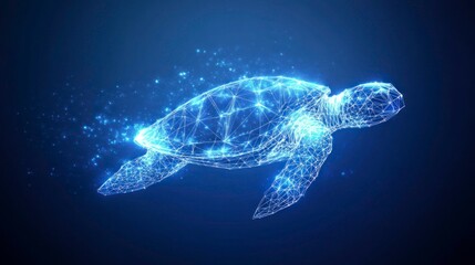 Fototapeta premium Abstract turtle design (1)