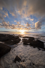 The Adelaide algal bloom at dusk