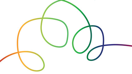 Abstract hand drawn colorful lines background design template. abstract colorful lines.abstract wave background
