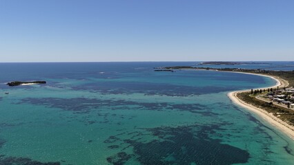 Stunning Shoalwater aerial view
