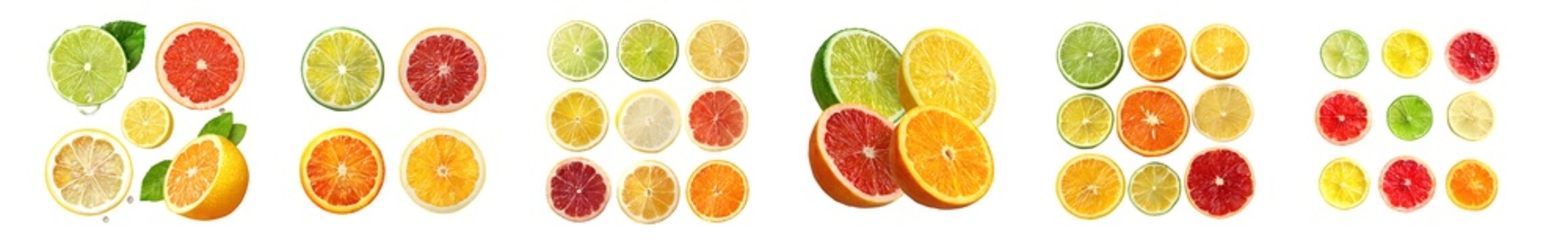 Assorted Citrus Fruits: A Vibrant Display of Natures Bounty.