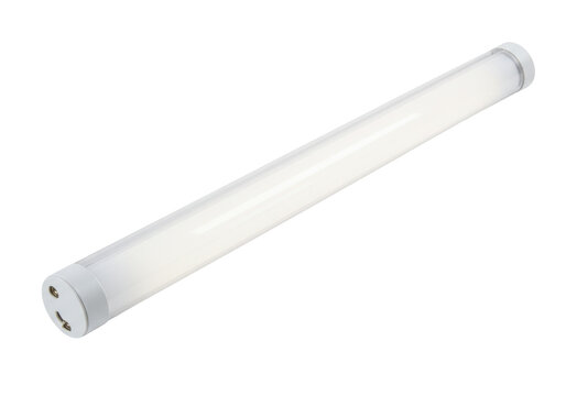 Isolated LED light tube with end cap for energy efficient lighting in modern environment