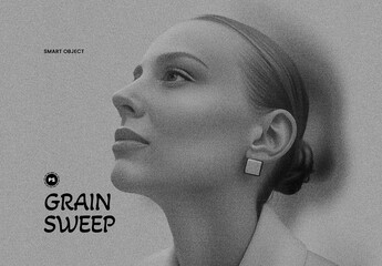 Grain Sweep Photo Effect