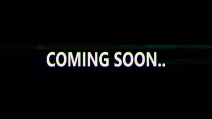 4k stock | Coming soon text animation on black for promotional materials, website announcements, social media posts, and event promotions. Catchy and versatile.
