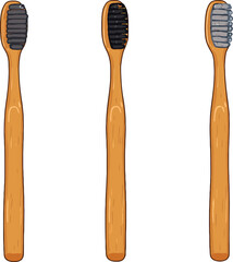 Eco Friendly Bamboo Toothbrushes for Sustainable Dental Hygiene and Oral Care Routine for Healthy Living
