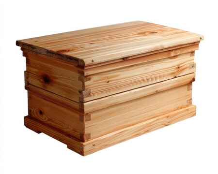Langstroth Hive. Beekeeping Kit with Deep Frame Box in Cypress Wood