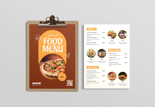 Restaurant Food Menu Template