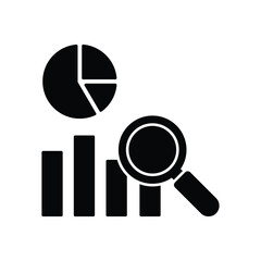 Data Analytics Vector Icon which can easily modify or edit
