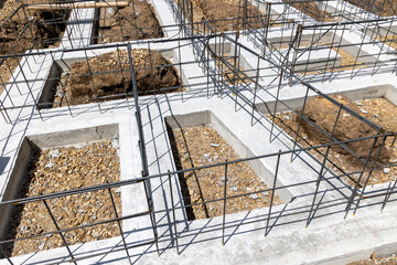 住宅建設素材　基礎工事