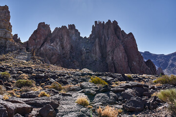 Jagged rocks of Roques de Garcia