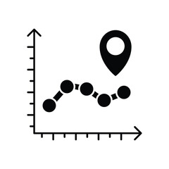 Location Analysis Vector Icon which can easily modify or edit