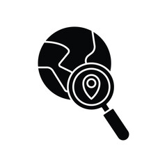 Search Location Vector Icon which can easily modify or edit