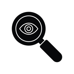 Monitoring Vector Icon which can easily modify or edit