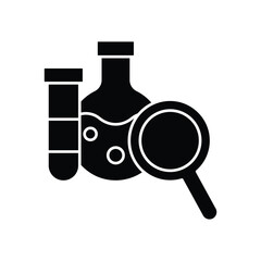Chemistry Research Vector Icon which can easily modify or edit