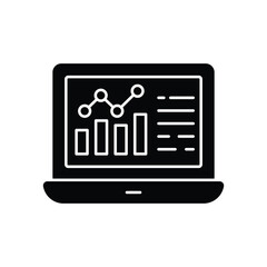 Data Presentation Vector Icon which can easily modify or edit