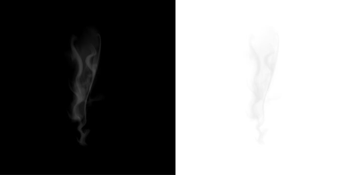 Dreamy mist swirl smog blur transparent design PNG
