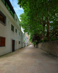 London - 06 28 2022: View of Thistle Grove