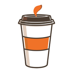 coffee cup vector illustration