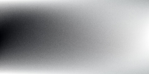 Black dark gray silver white wave abstract background for design. Light wave, wavy line. Ombre gradient. Noise rough grungy grain brushed metal metallic effect.eps10