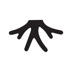 Lightweight fibrous organic structure showing balance between air and earth