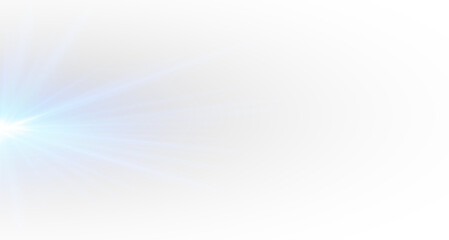 Soft blue sunlight glare PNG radiates sparkling streaks. Subtle glowing rays create a lively and...