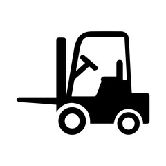 Forklift Vehicle Icon