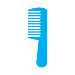 Blue comb illustration