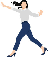 ビジネスウーマンのイラスト