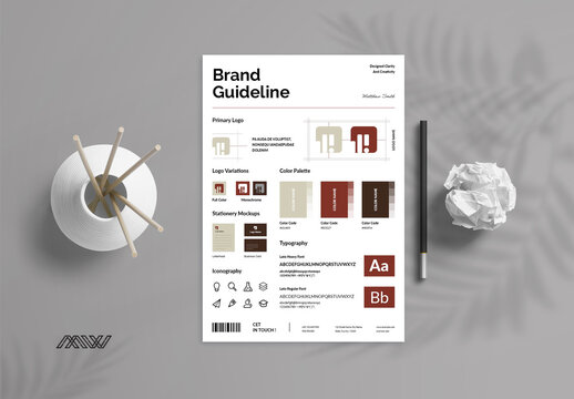Guideline Poster & Flyer Layout