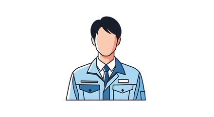 Fototapeta premium A diverse set of illustrated human avatar portraits featuring adult men and women with various hairstyles, beards, glasses, and accessories for user profiles and digital identity