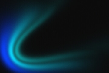 Abstract blue background bg with curive lines on black wallpaper