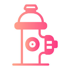 hydrant gradient icon
