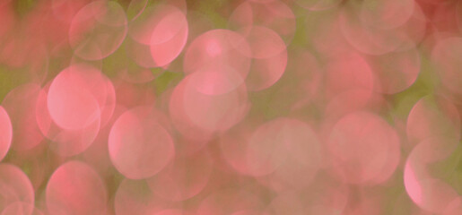 pink bokeh background