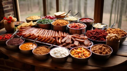 Memorial day celebration  a joyful gathering with friends and family in the backyard