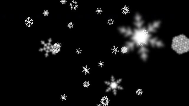 snow flakes, snow fall, christmas snow fall, falling snowflakes