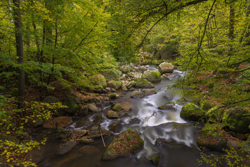 Obraz premium Herbststimmung im Aisttal, Österreich
