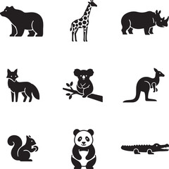 set of animals