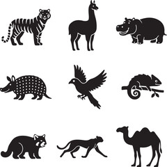 Black Silhouette Vector Collection