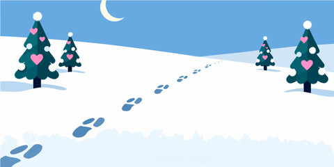 Christmas Festival Background Image