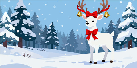 Christmas Festival Background Image