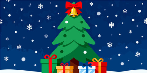 Christmas Festival Background Image