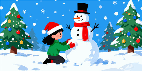 Christmas Festival Background Image